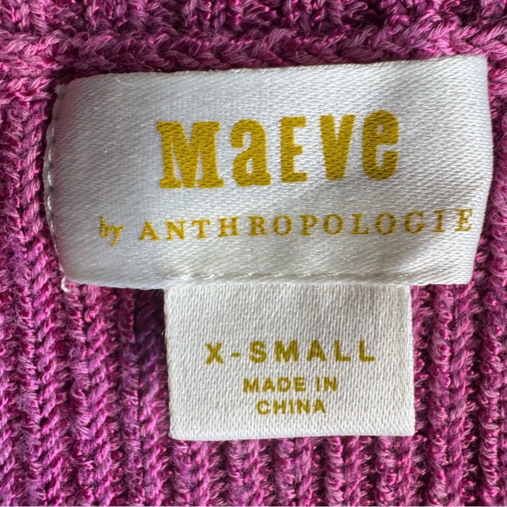 Anthropologie Maeve Pink Sleeveless Boatneck Sweater Vest - Picture 9 of 11